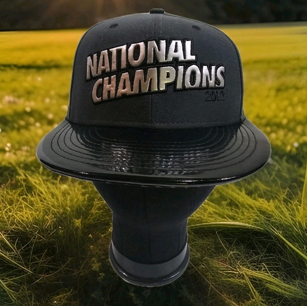 Alabama University Football 2012 BCS National Champions NIKE Snapback Cap EUC